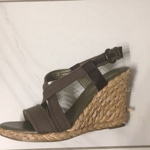 Wedge heeled sandal